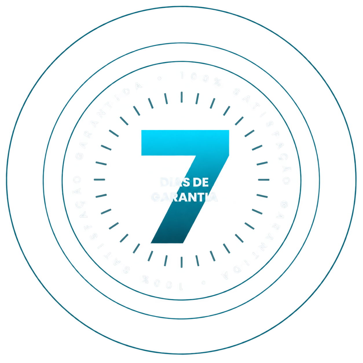 7 dias de garantia — satisfação garantida